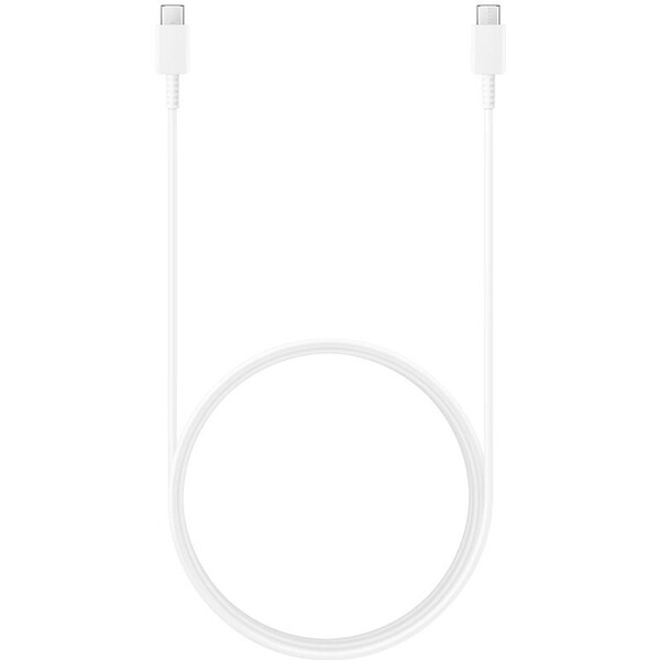 E-shop Samsung USB-C/USB-C napájací kábel 1,8m biely Bulk