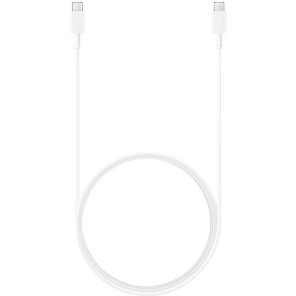 Samsung USB-C/USB-C napájací kábel 1,8m biely Bulk - Káble a redukcie - Hlavný obrázok
