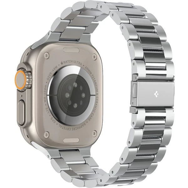 Spigen Modern Fit 316L remienok Apple Watch 49/45/44/42mm strieborný - Remienky - Obrázok E5D5000L01