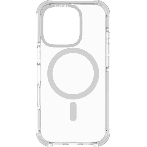 Cubenest MagPro Strong Guard kryt iPhone 16 Pro prírodný titán - Puzdra - Obrázok E5DF000L01