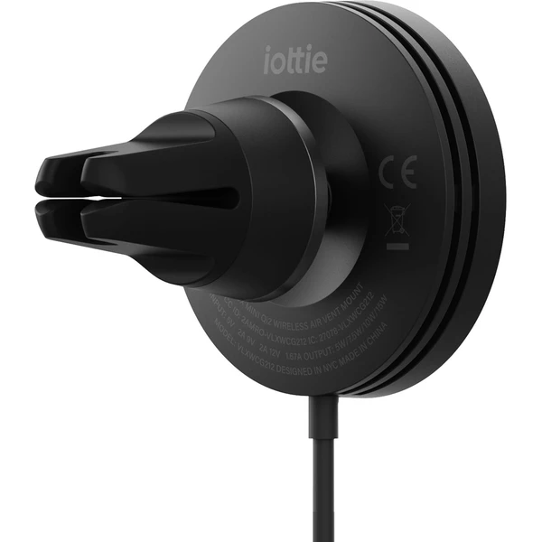 iOttie Velox MagSafe Qi2 Wireless Air Vent Mount držiak do auta čierny - Držiaky - Obrázok E5EC000P01
