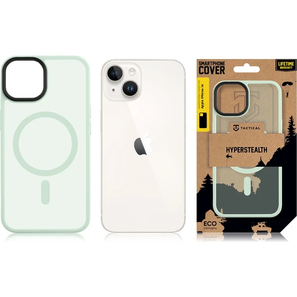 Tactical MagForce Hyperstealth kryt iPhone 14 Beach Green - Puzdra - Obrázok E5G1000701