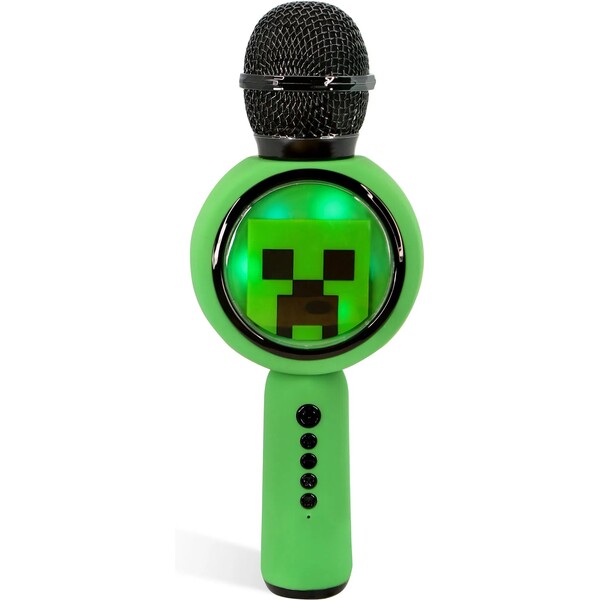 OTL Minecraft PopSing LED karaoke mikrofón