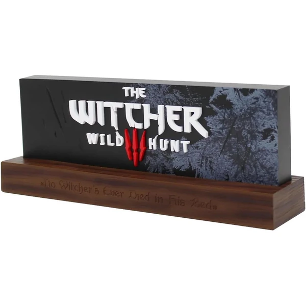 Svetlo LED The Witcher - Wild Hunt Logo 22 cm USB - Lampičky - Hlavný obrázok
