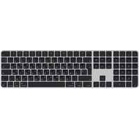 Apple Magic Keyboard s Touch ID a numerickou klávesnicou čierna - ukrajinská - Klávesnice