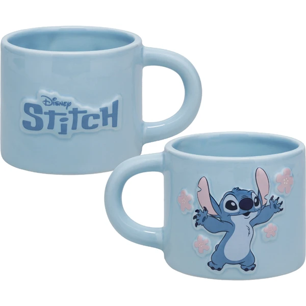 Embosovaný hrnček Paladone - Stitch 400 ml - Hrnčeky - Obrázok E5VG000L01
