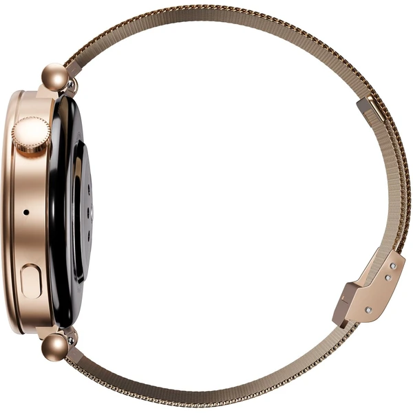 Garett Smartwatch ružovo zlatá oceľ - Inteligentné hodinky - Obrázok E5XD000N01