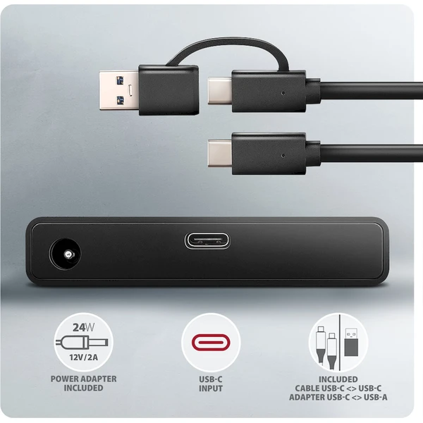 AXAGON USB-C Redukcia - Redukcie - Obrázok E64D000L01