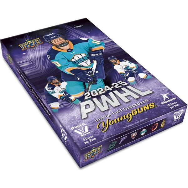 Hokejové karty 2025 Upper Deck League PWHL Hobby Box