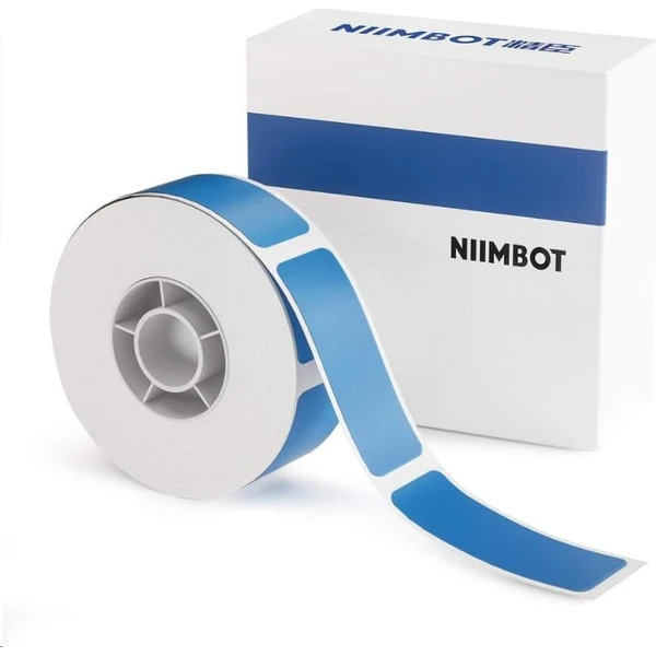 Niimbot štítky RP 12x40mm 160ks pre D11 a D110 modré - Pásky pre štítkovače - Obrázok E6S0000N01
