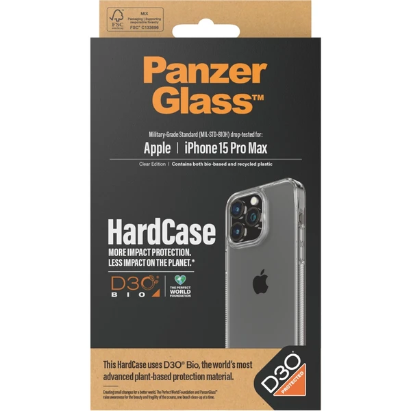 PanzerGlass HardCase D30 Apple iPhone 15 Pro Max - Puzdra - Obrázok E6TS100501