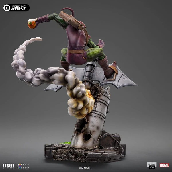 Soška Iron Studios BDS Art Scale 1/10 Marvel: Spiderman vs Villains Diorama - Green Goblin - Sochy a sošky - Obrázok E6YA000L01