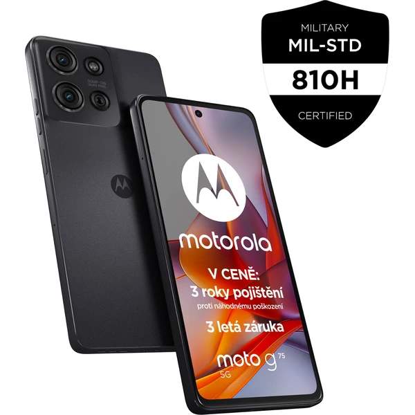 Motorola Moto G75 5G 8GB/256GB sivá - Mobilné telefóny - Hlavný obrázok