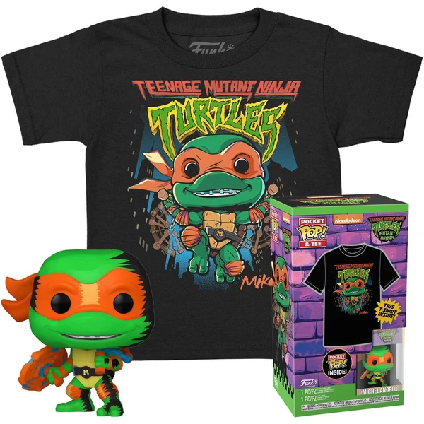 Funko Pocket POP! & Tee: TMNT- Michelangelo S (detské) - Darčekové sady - Hlavný obrázok