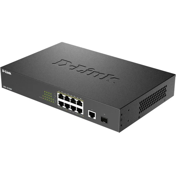 D-Link 10-portový gigabitový PoE+ nespravovaný prepínač - Switche - Obrázok E7YI000K01