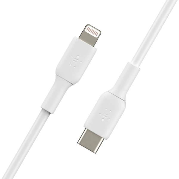 Belkin BOOST Charge USB-C/Lightning napájací kábel 1m biely - Káble a redukcie - Obrázok E889400301