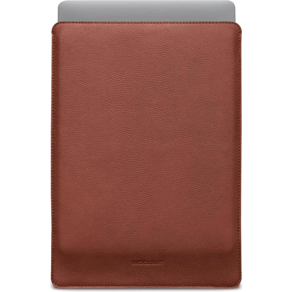 Woolnut kožené Sleeve púzdro pre 15" MacBook Air hnedé - Puzdra - Hlavný obrázok