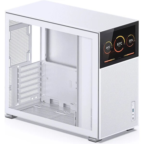 Jonsbo D41 MESH Screen biela - Počítačové skrine - Obrázok E8UD000K01