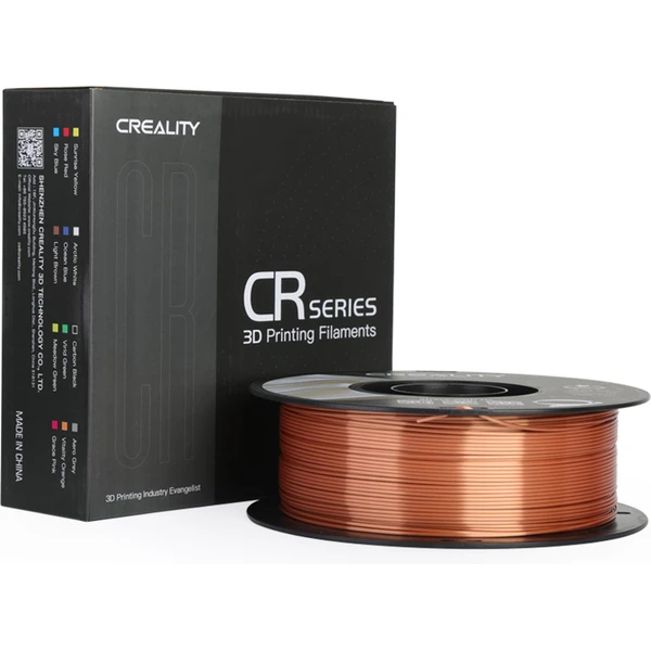 Creality CR-Silk filament 1,75 mm 1 kg medená - Filamenty pre 3D tlačiarne - Obrázok E8WA000L01