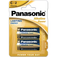 Panasonic Alkaline Power C alkalická batéria (2ks) - Batérie