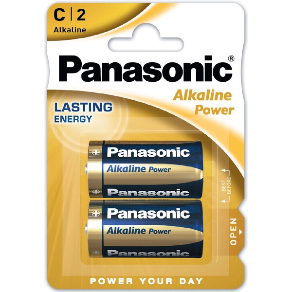 Panasonic Alkaline Power C alkalická batéria (2ks)