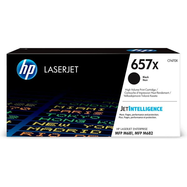 HP CF470X č. 657X Čierna originálna - Tonery - Hlavný obrázok