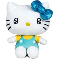 Plyšák Hello Kitty - Anniversary Kitty 58 cm tyrkysová - Plyšové hračky