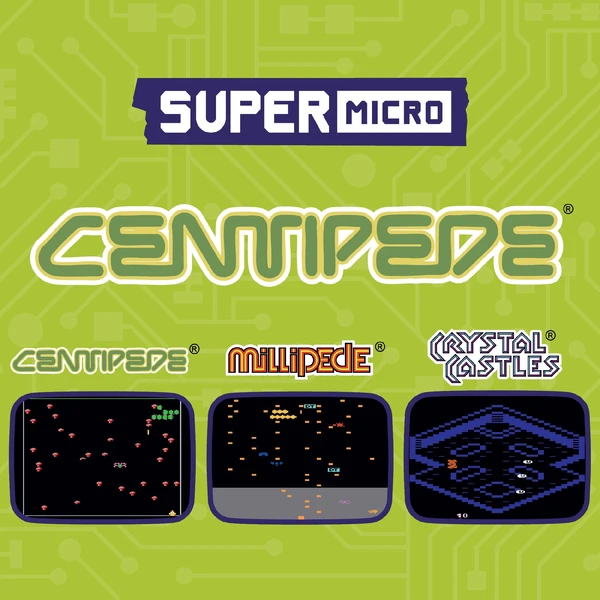 Evercade Super Micro Centipede Keychain Gamer - Retro konzola - Obrázok E95K000K01