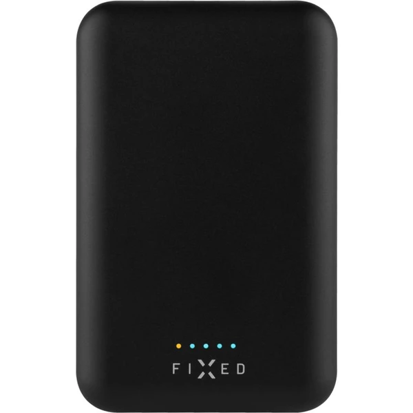 FIXED MagZen powerbanka s bezdrôtovým nabíjaním a Magsafe, 6000 mAh, čierna - Powerbanky - Hlavný obrázok