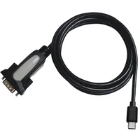 PremiumCord USB-C/COM (DE-9) kábel 1,8m čierny - Káble a redukcie