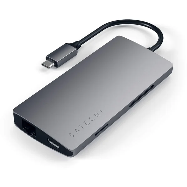 Satechi Multi-Port V2 húb vesmírne šedý - USB huby - Obrázok E9ME100301