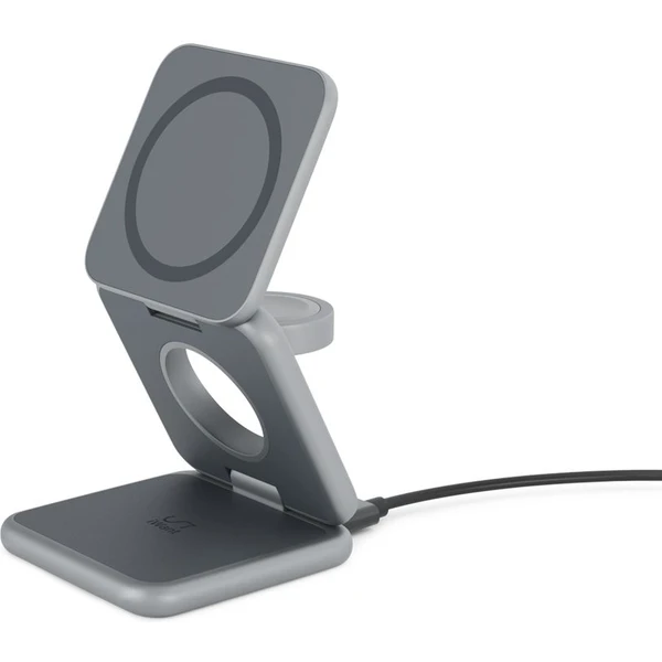 iWant Mag+ Foldable bezdrôtová MagSafe nabíjačka vesmírne šedá - Nabíjačky - Obrázok EAH0000L01