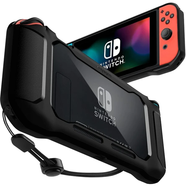 Spigen Rugged Armor ochranný kryt pre Nintendo Switch čierny - Puzdra - Hlavný obrázok