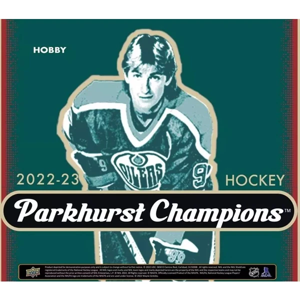 Hokejové karty Upper Deck Parkhurst Champions Hockey Hobby Box 2022-23 - Hokejové karty - Obrázok EB43000O01