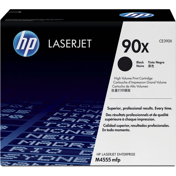 HP CE390X č. 90X Čierna originálna - Tonery - Hlavný obrázok
