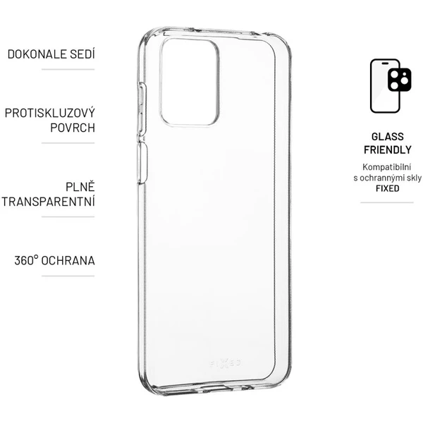 FIXED TPU kryt Motorola Moto G13 číry - Puzdra - Obrázok EBF3000601