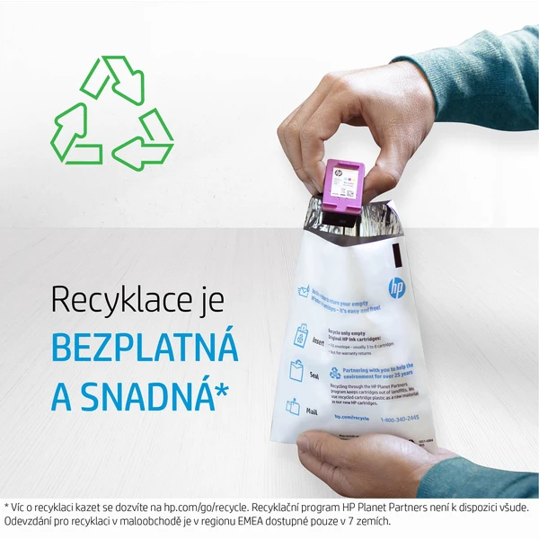 HP C2P04AE č. 62 Čierna originálna - Cartridge - Obrázok EBOE100501