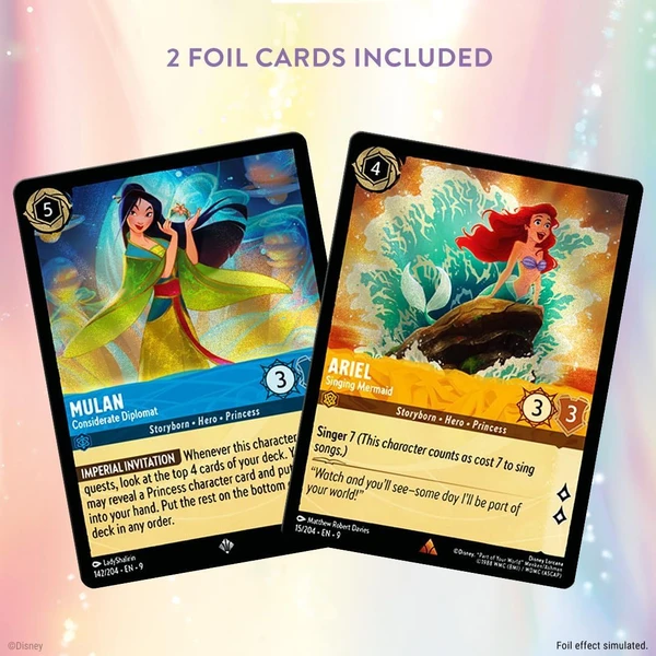 Disney Lorcana: Fabled - Trove Pack - Disney Lorcana TCG - Obrázok EBUG000K01