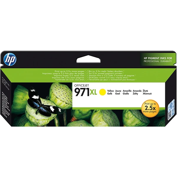 HP CN628AE č. 971XL Žltá originálna - Cartridge - Hlavný obrázok