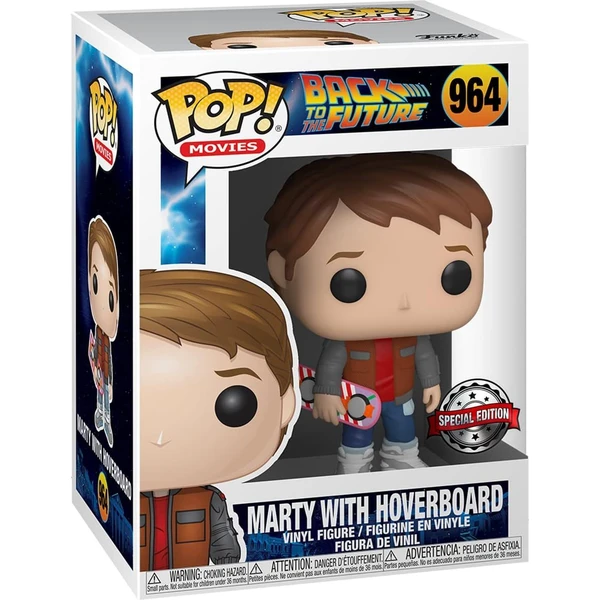 Funko POP! & Tee: Späť na Future - Marty w/Hoverboard S - Darčekové sady - Obrázok ECC8000N01