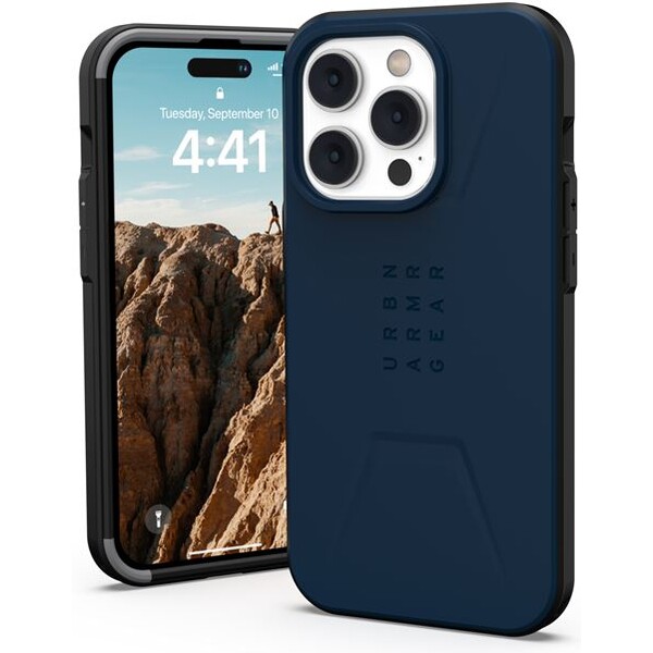 UAG Civilian MagSafe iPhone 14 Pre modrý