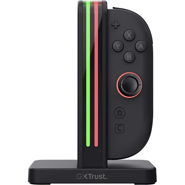Trust GXT1256 4v1 nabíjacia stanica pre Joy-Con 2 čierna - Nabíjačky - Obrázok ECJK000K01