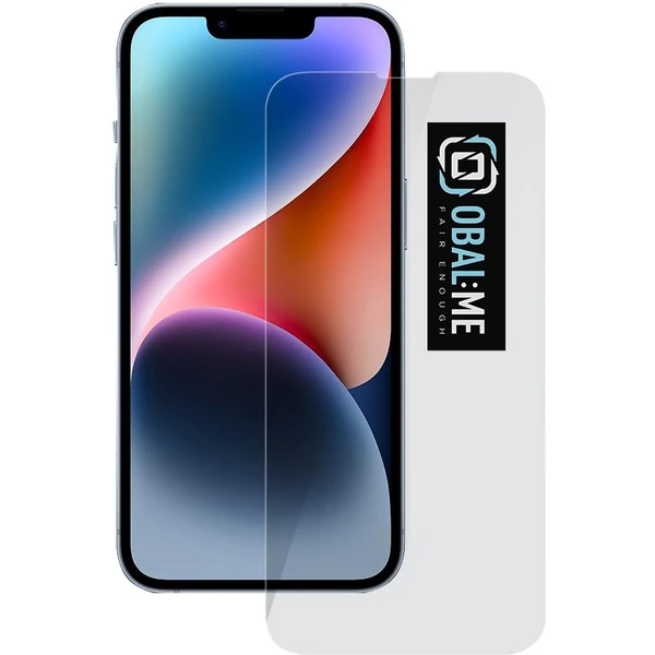 Obal:Me 2.5D tvrdené sklo Apple iPhone 13/13 Pro/14/16e/17e číre - Ochranné fólie a sklo - Hlavný obrázok
