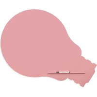 Rocada Skin Shape Idea 6460-3015 magnetická tabuľa svetlá ružová RAL 3015 - Magnetické tabule