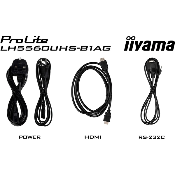 IIyama ProLite LH5560UHS-B1AG - Veľkoformátové displeje - Obrázok ECP0000O01