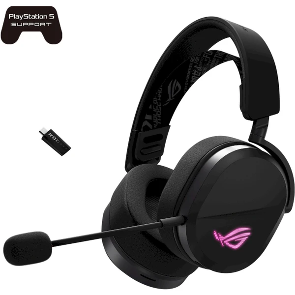 Asus ROG Pelta herné bezdrôtové slúchadlá čierna - Slúchadlá - Obrázok ECQ9000O01
