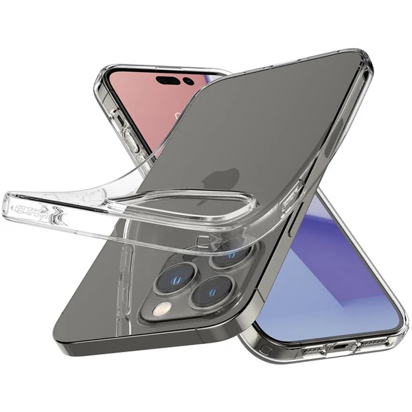Spigen Liquid Crystal kryt iPhone 14 Pre číry - Puzdra - Obrázok ECZG300401