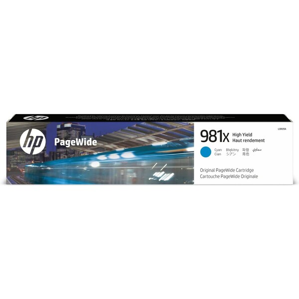 E-shop HP L0R09A č. 981X Azúrová originálna