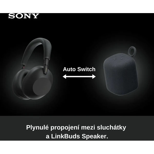 Sony WH-1000XM6 bezdrôtové slúchadlá čierne - Slúchadlá - Obrázok ED8L000K01