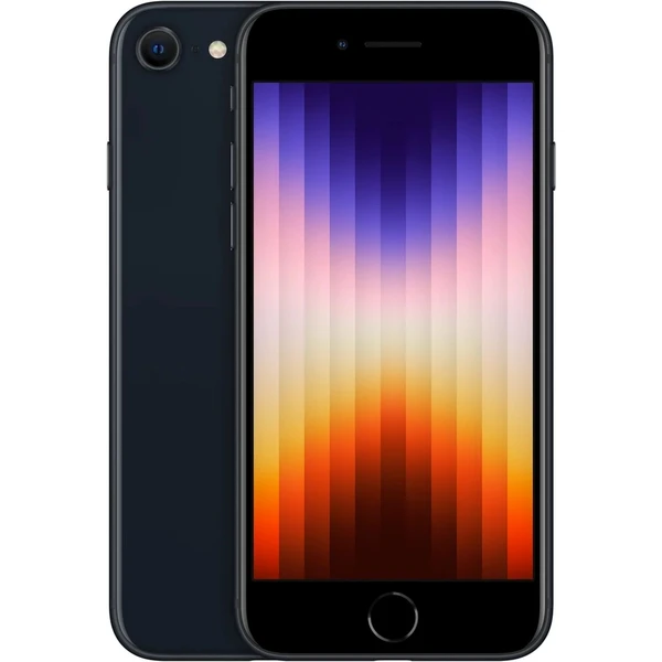 Apple iPhone SE (2022) 128GB tmavo atramentová (Kategória B) - Mobilné telefóny - Hlavný obrázok